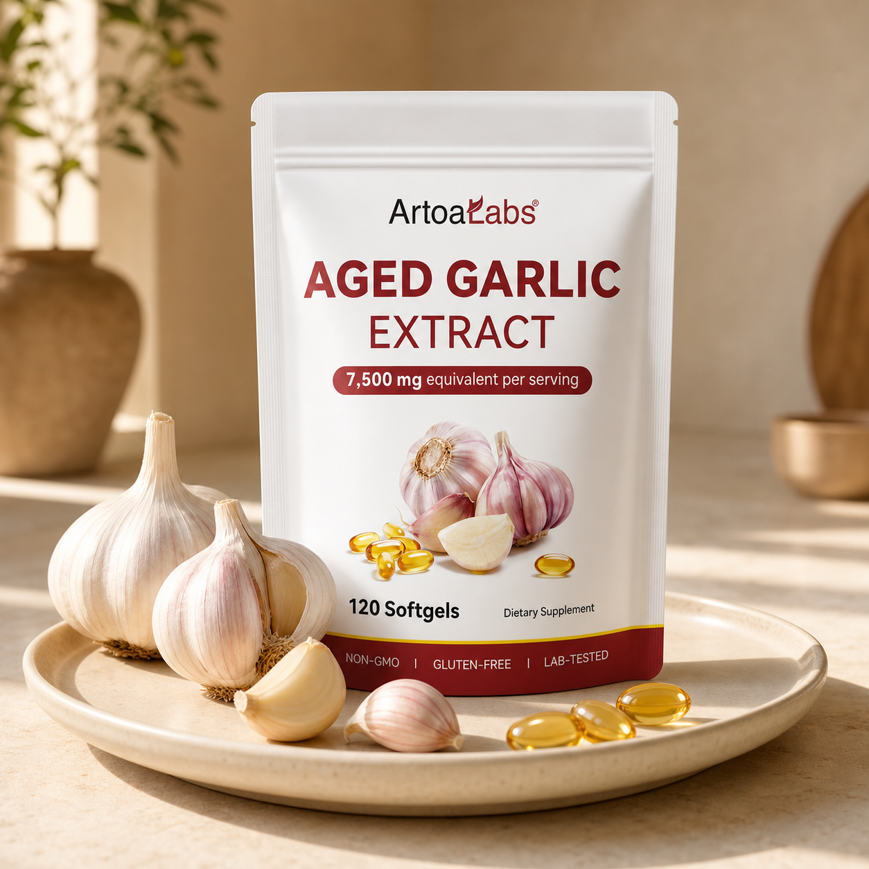 High potency ArtoaLabs aged garlic extract